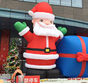 Inflatable Santa Claus height 3m ,Inflatable 3D Advertisement ourdoor